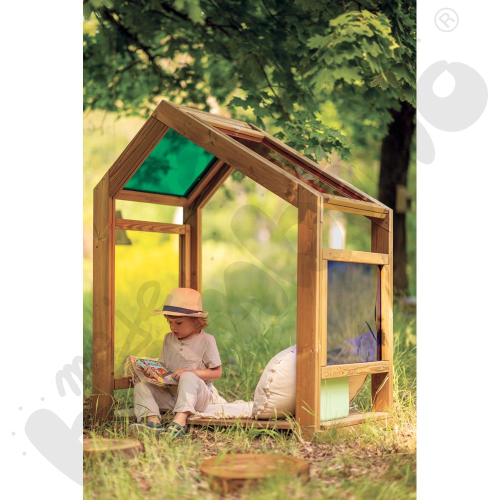 Domek Terra tęczowy, z kotwami