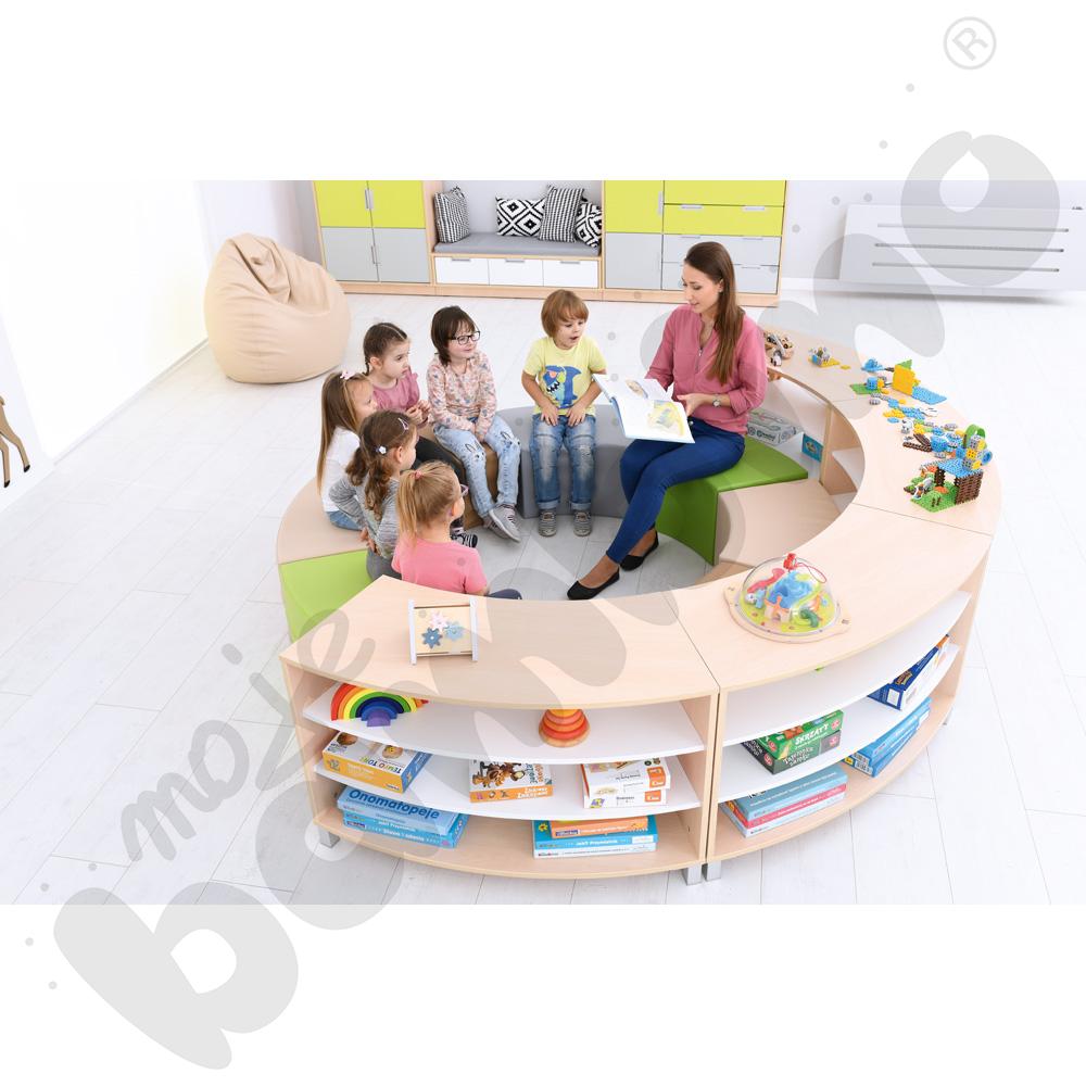 Quadro - zestaw 139, skrzynia klon jasny