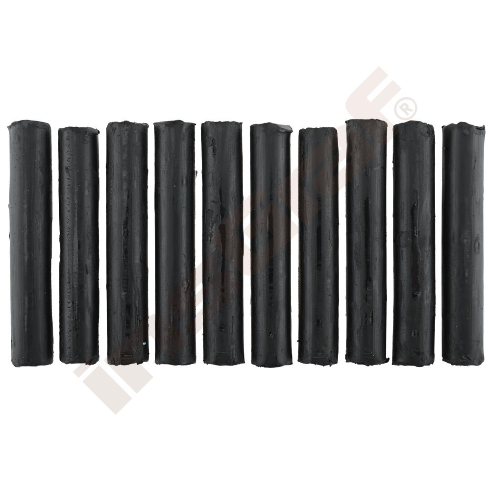 
Knetmasse, 10er-Set, schwarz
