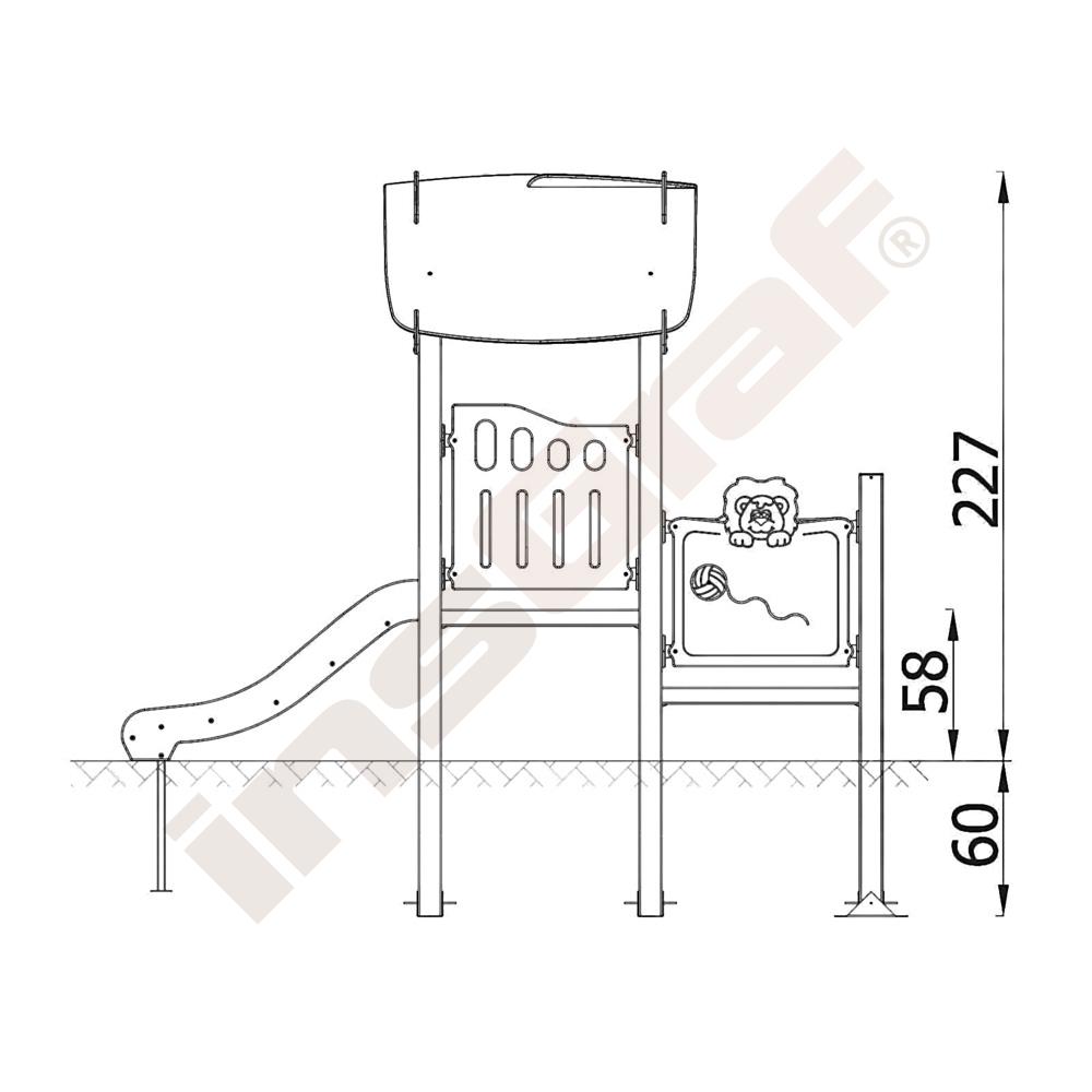 Quadro Baby 12327, kov