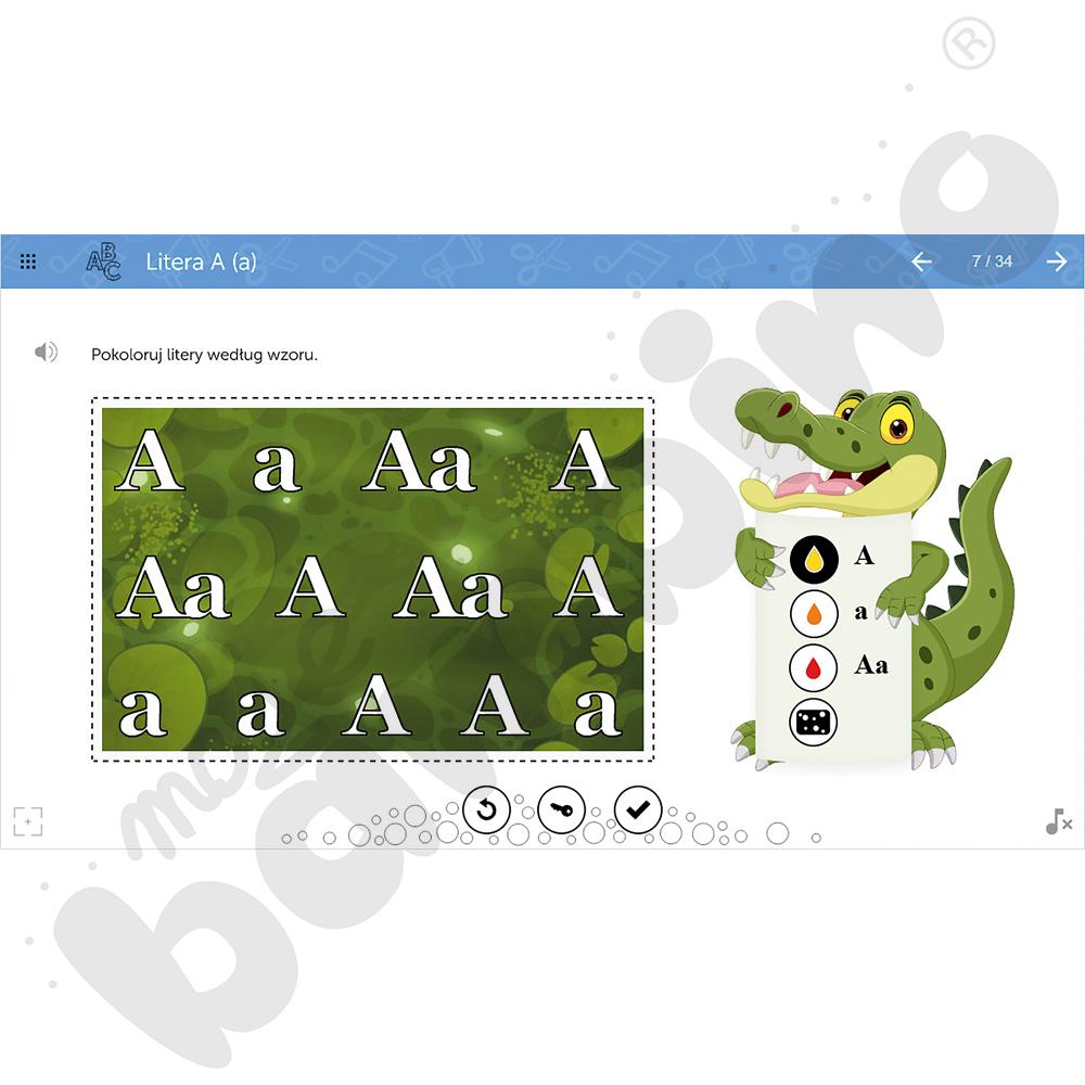 Program multimedialny: Czytanie LITERY mTalent