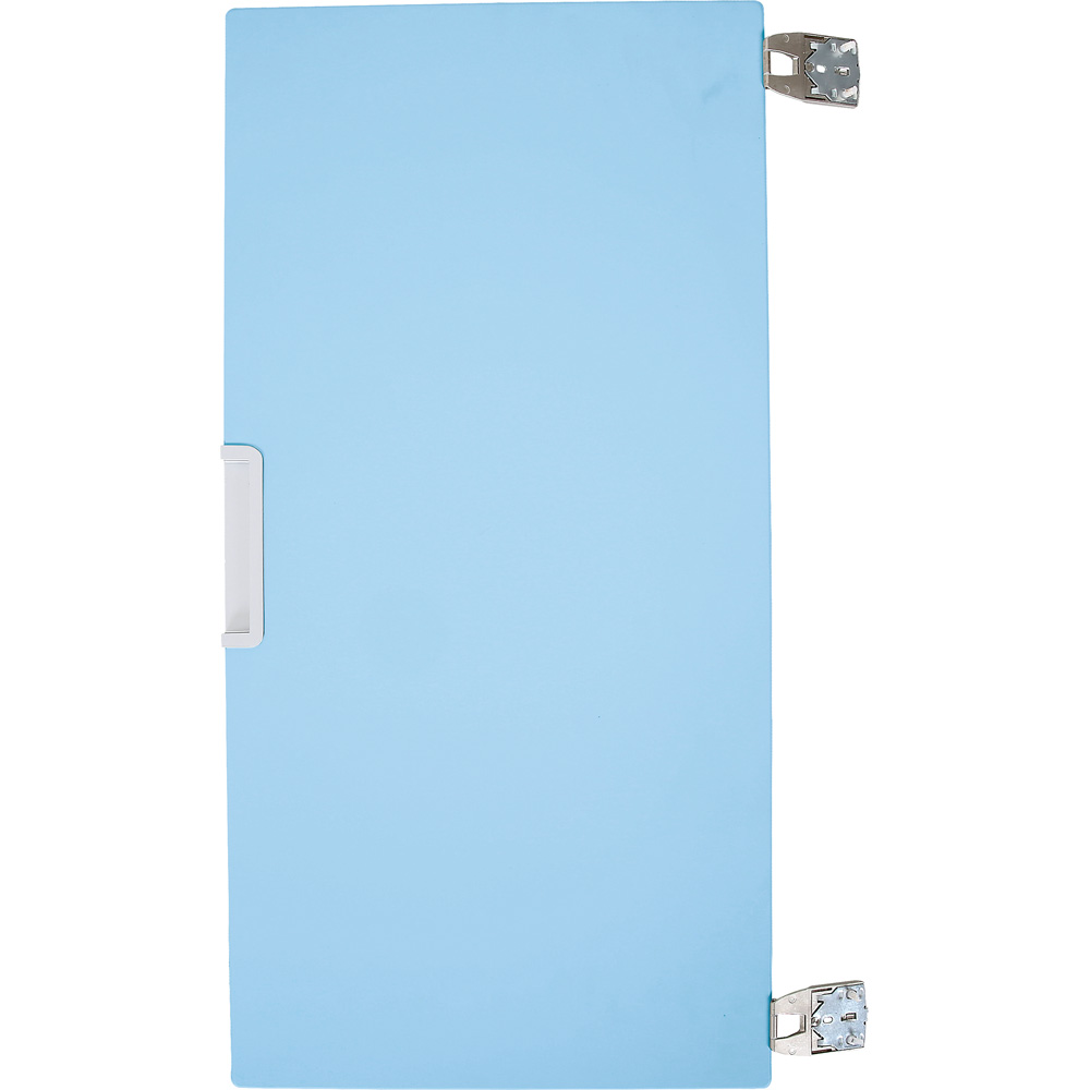 Quadro - stredné dvierka 90 st. pre montáž do korpusu, tiché zatváranie - jasnomodrá
