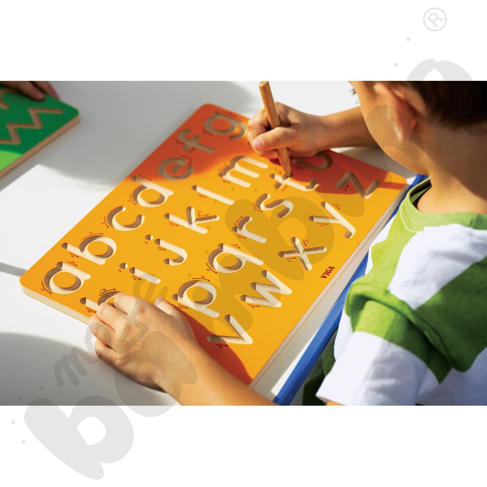 Tabliczka z alfabetem - małe litery