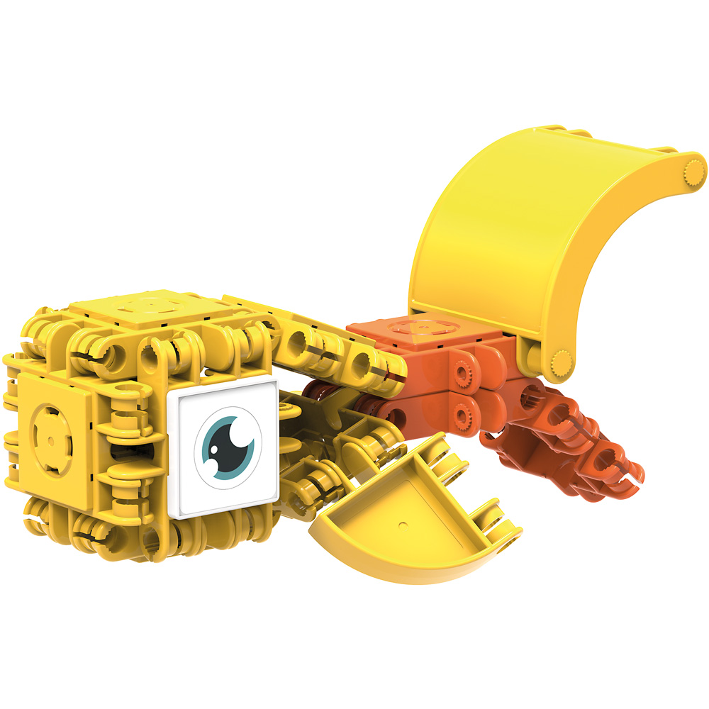 Konštrukčné kocky Clickformers Yellow 2v1