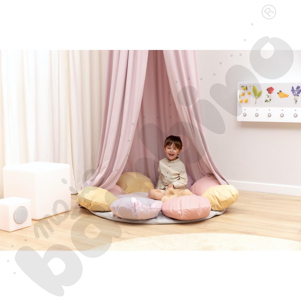 Baldachim smyka - fioletowy pastel