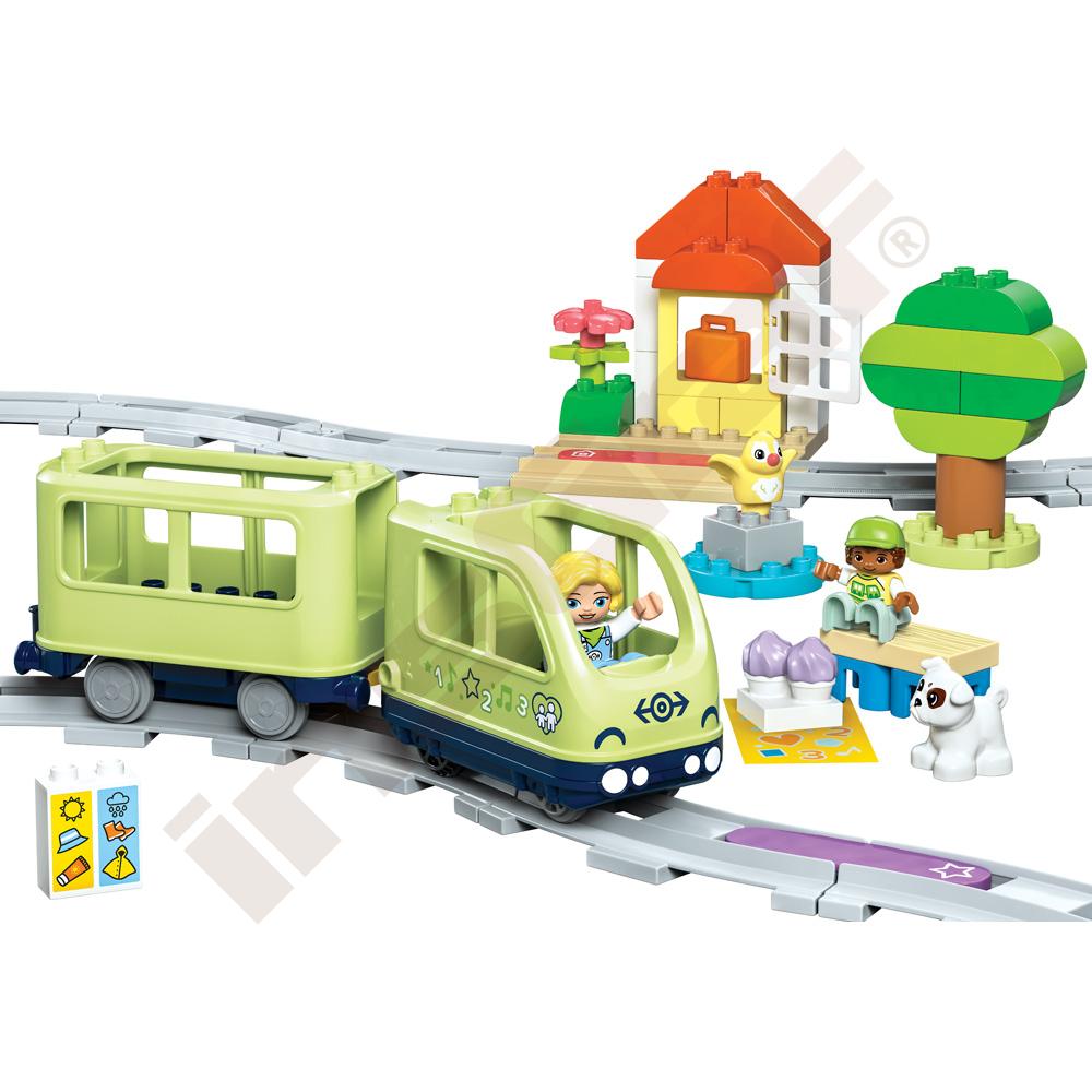 LEGO® Duplo Dobrodružství s interaktivním vláčkem 