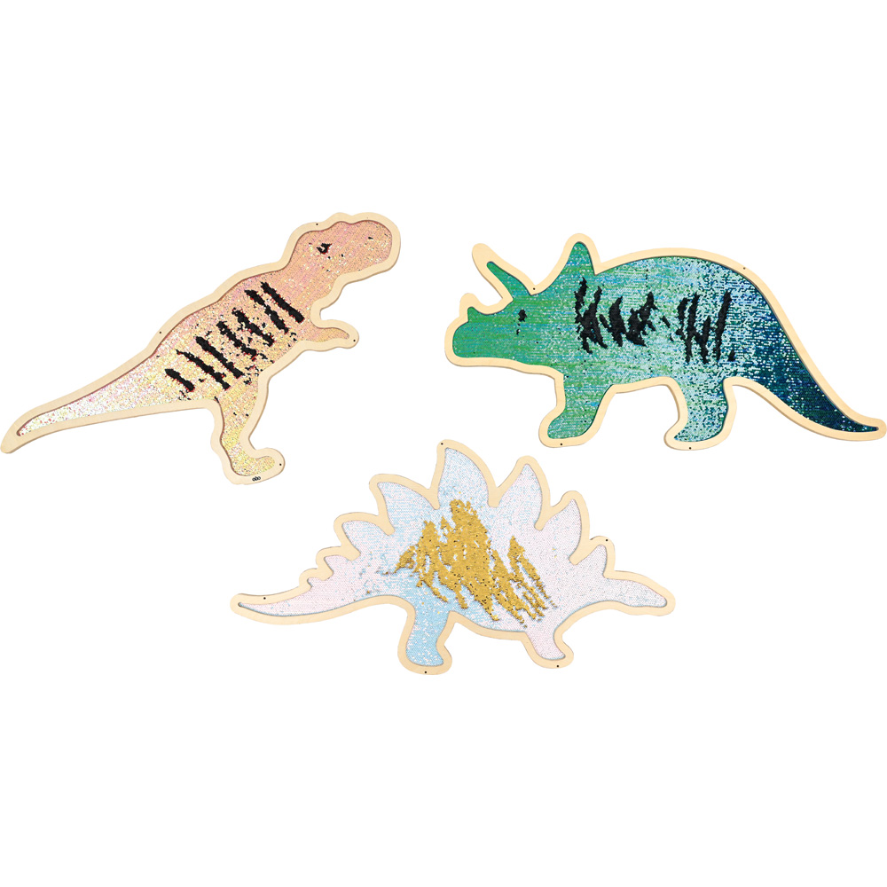 Flitrové dinosaury, 3 ks