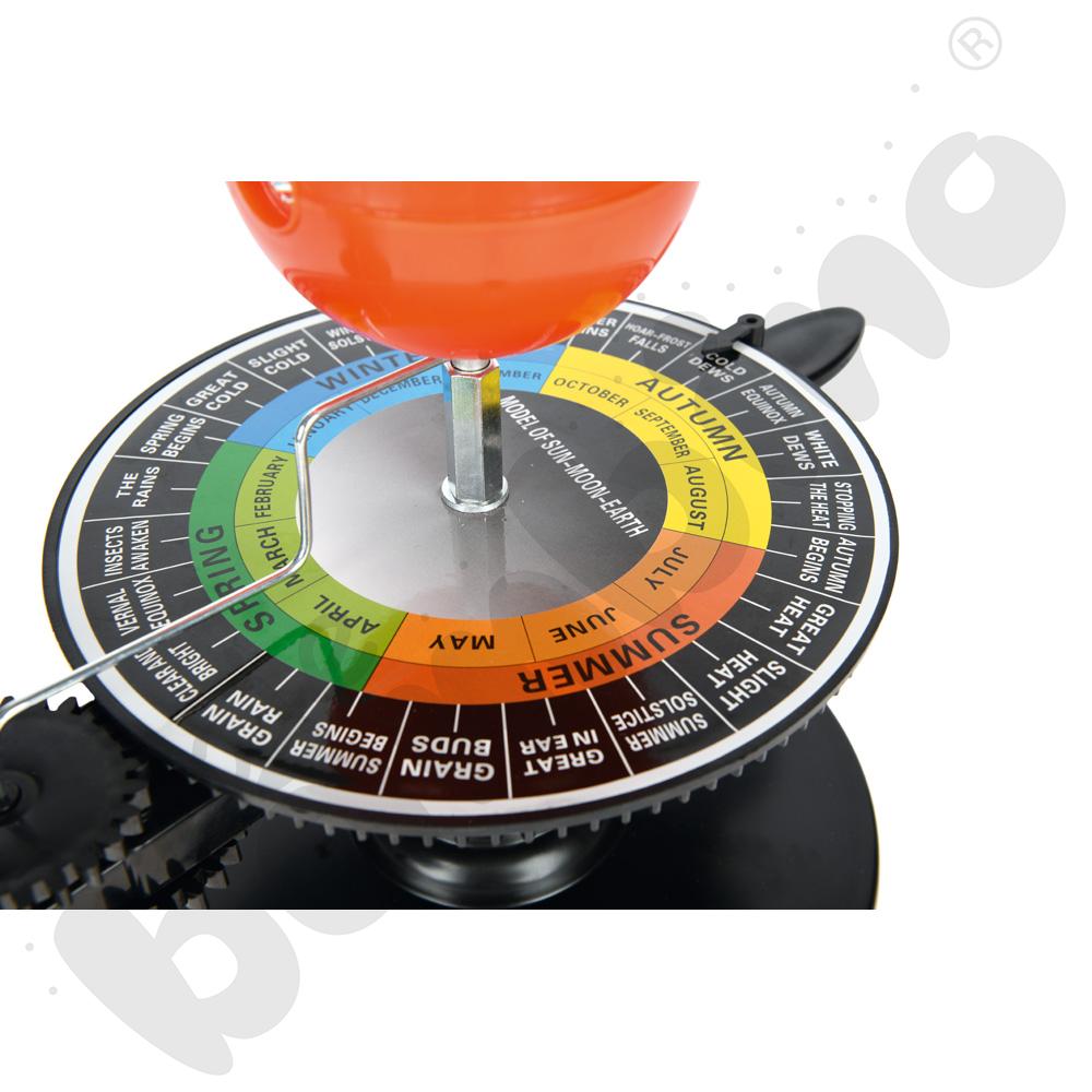 Tellurium z napędem ręcznym