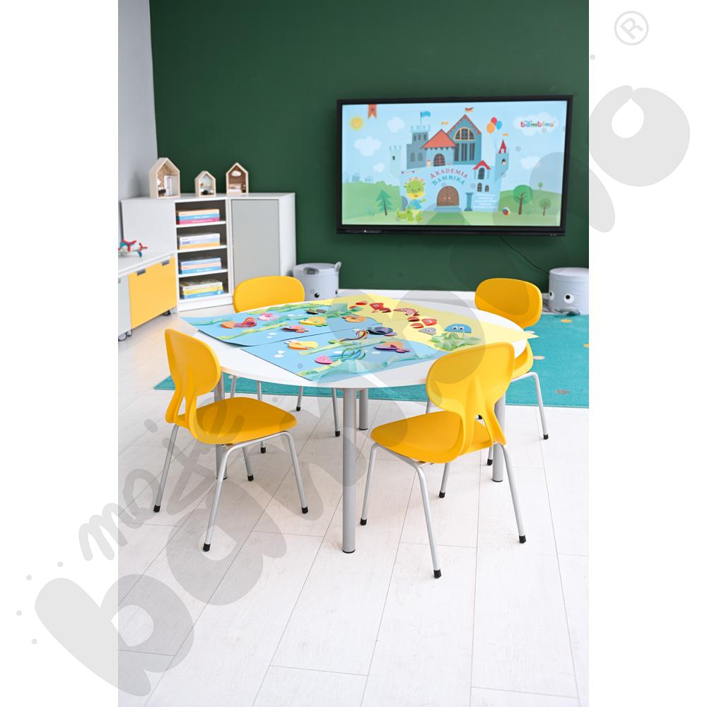 Krzesło Colores rozm. 3 żółte