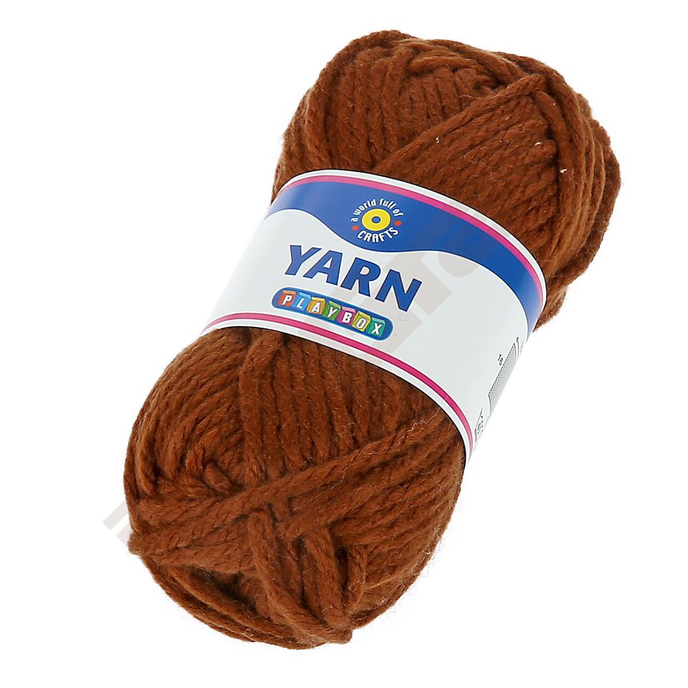 
Garn - braun
