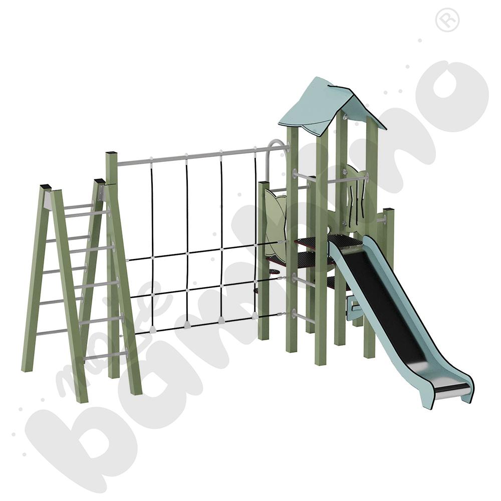 Zestaw Urbi 7, słupy metalowe C