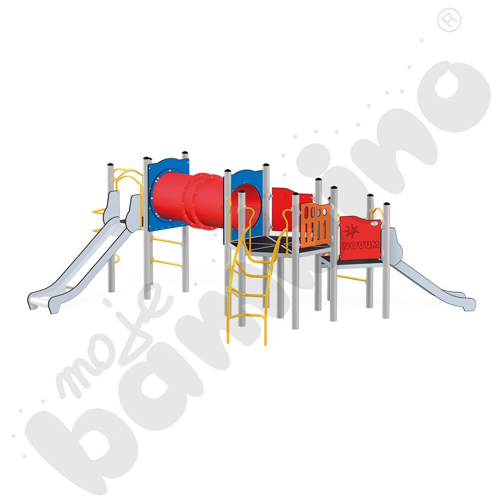 Orbis - platforma 8, metalowe słupy