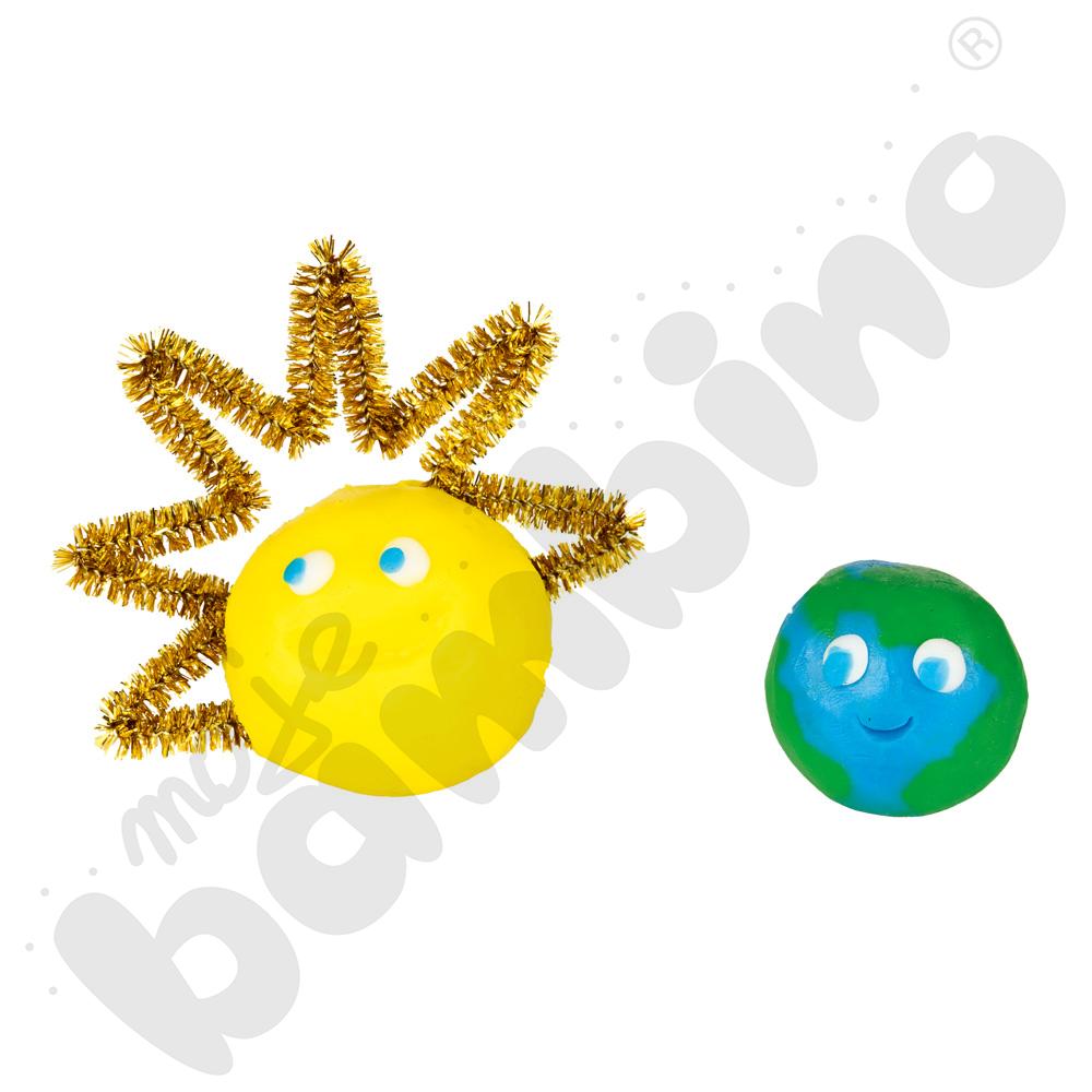 Super miękka masa plastyczna, 5 kol., 450 g