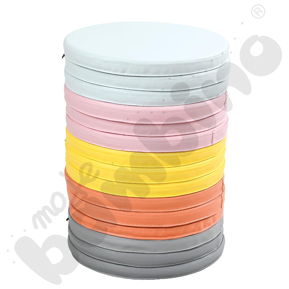 Poduszki okrągłe - kolory pastelowe, 15 szt. 