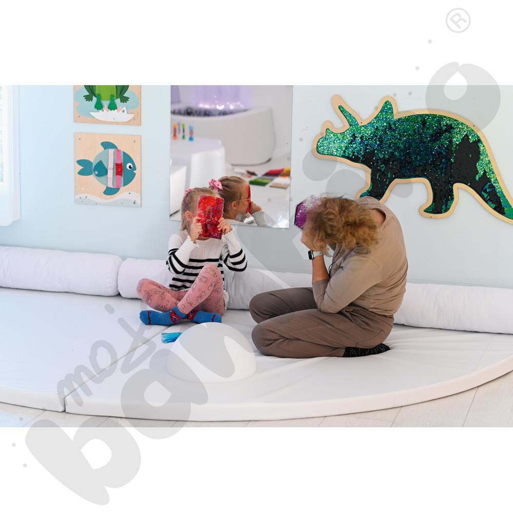 Materac składany, biały