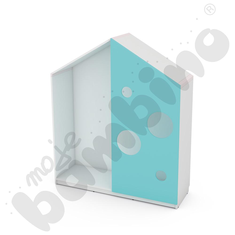 Domek Feria, biało-niebieski