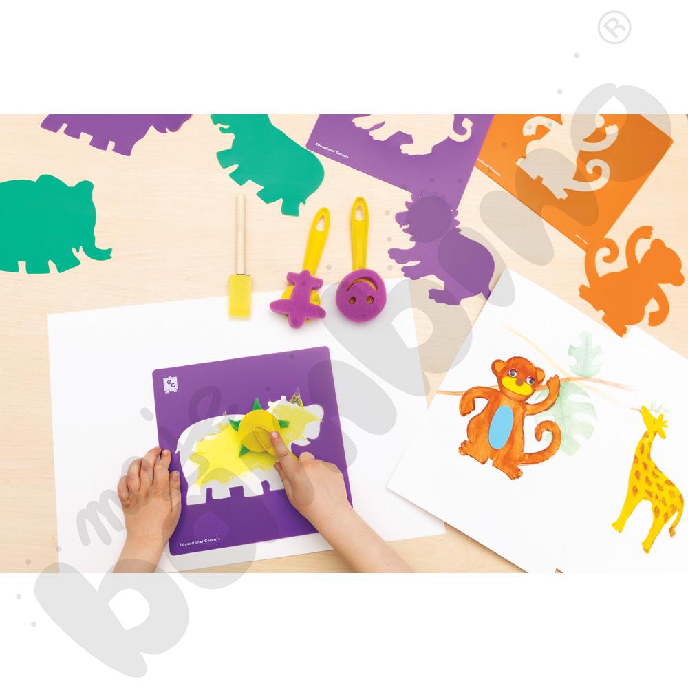 Szablony - dzikie zwierzęta