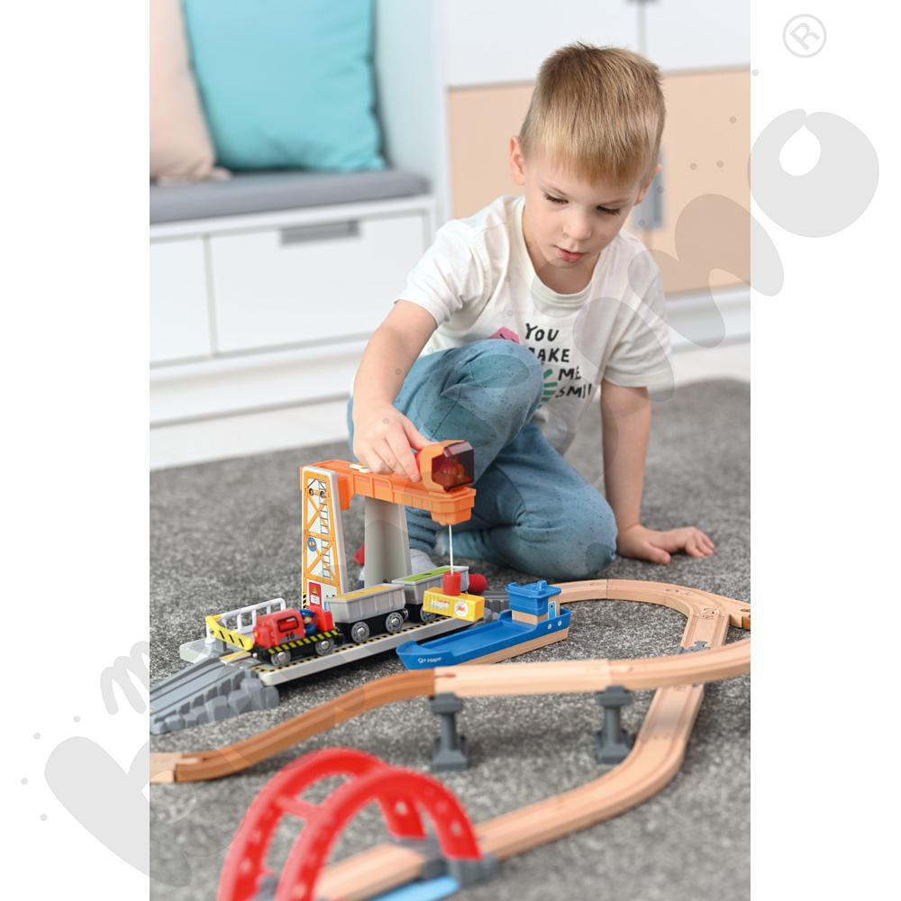 Transport wodny i kolejowy - zestaw