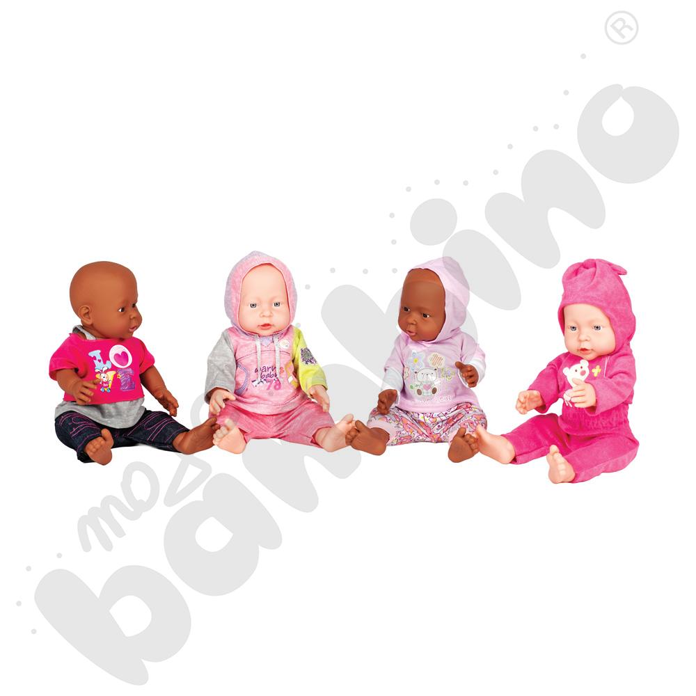 Ubranka dla lalek - dziewczynka, mix wzorów