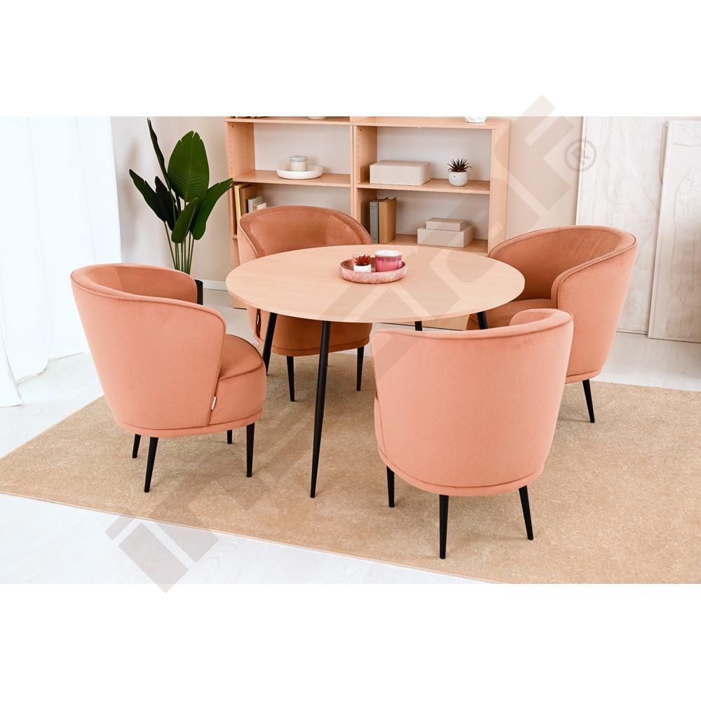 Stôl Xena okrúhly pr. 120 cm –  javor