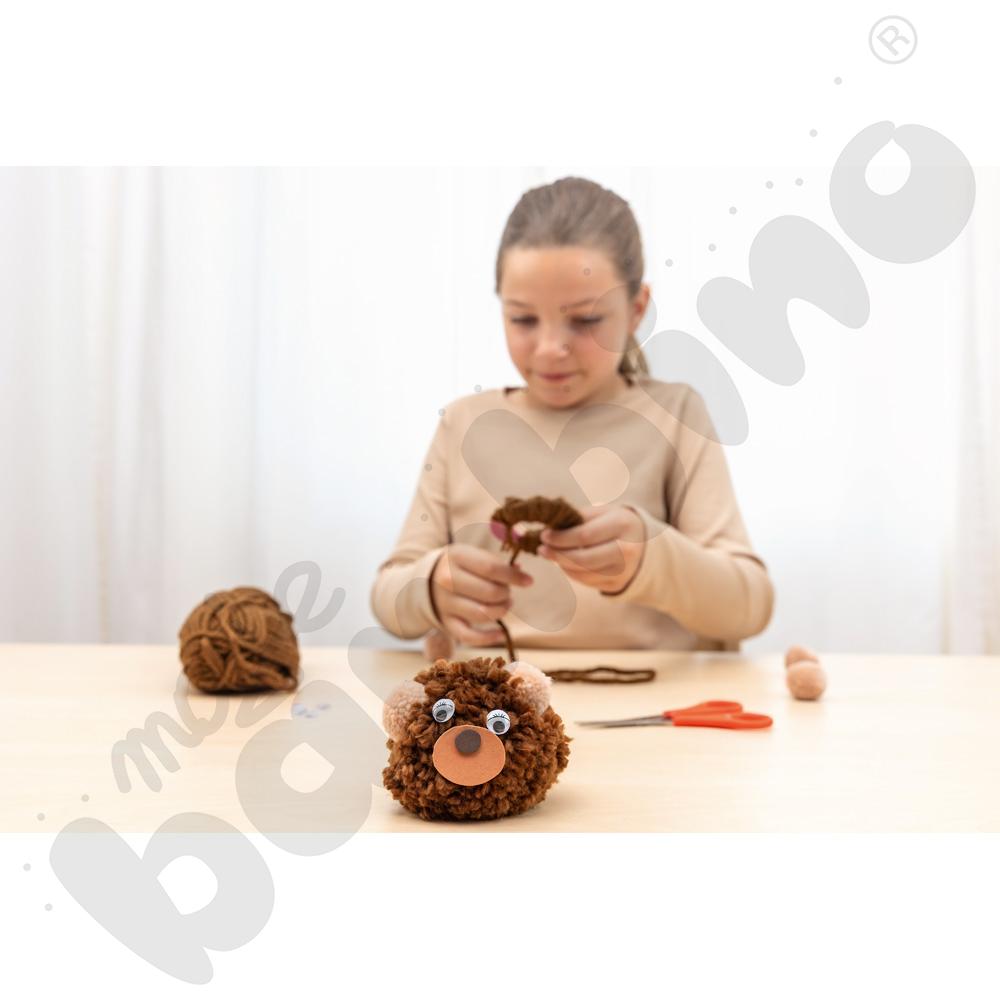 Zestaw pomponów, 24 szt.