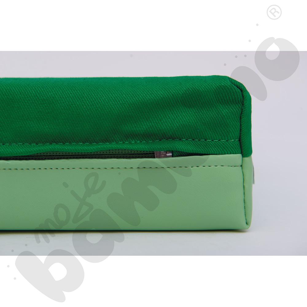 Materac żłobkowy dwustronny - odcienie zielonego