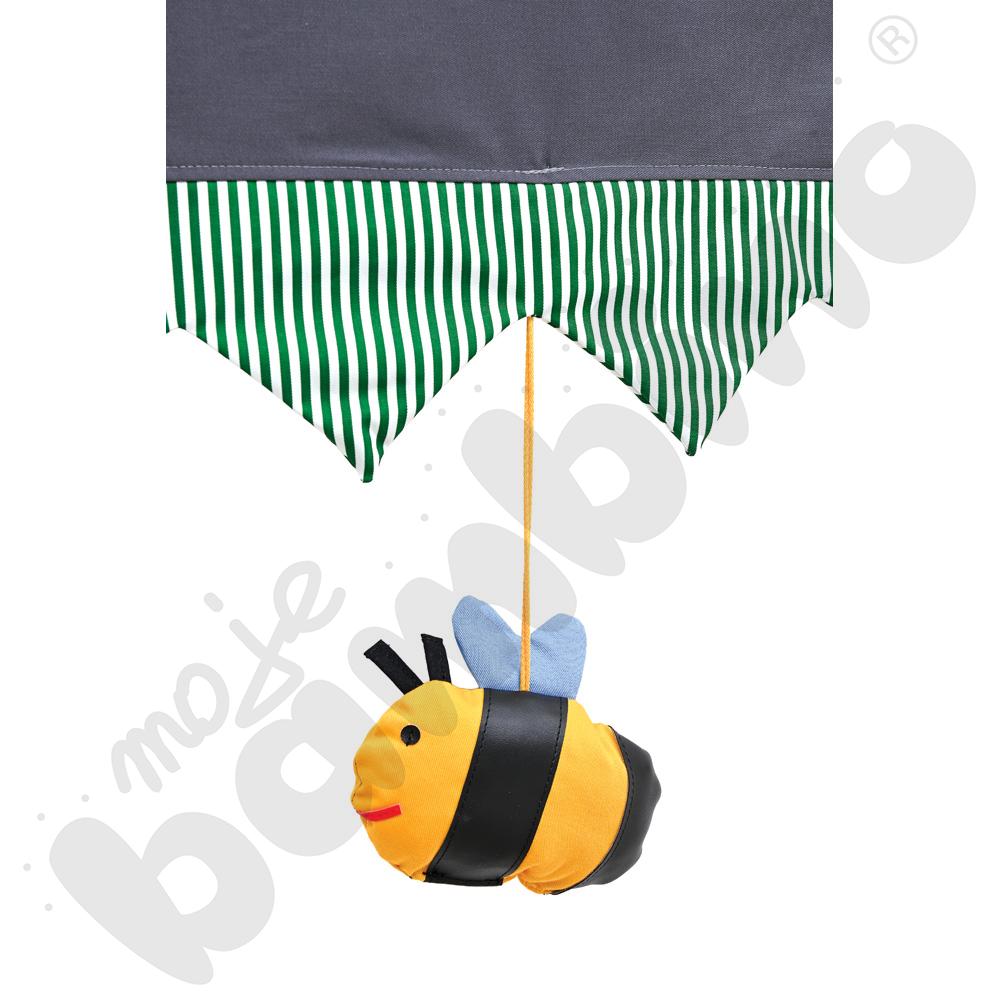 Baldachim narożny szary