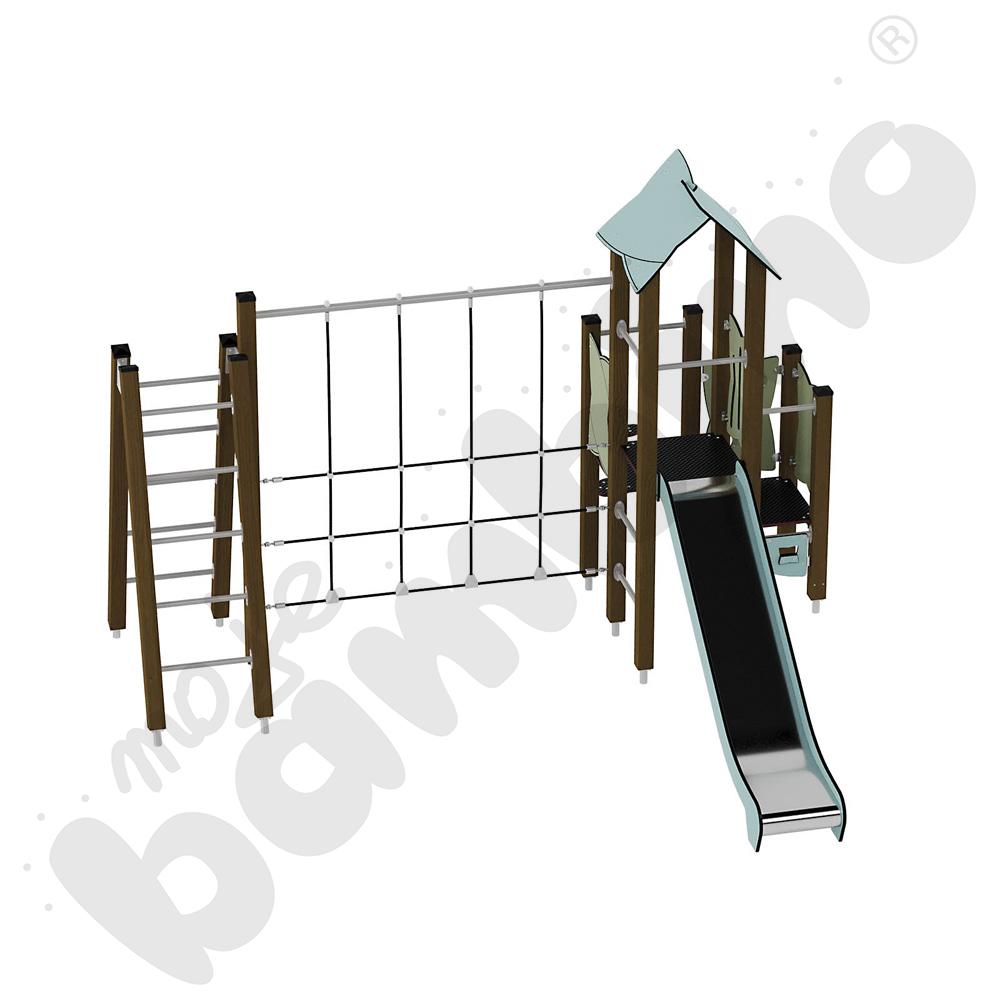 Zestaw Urbi 7, słupy drewniane C