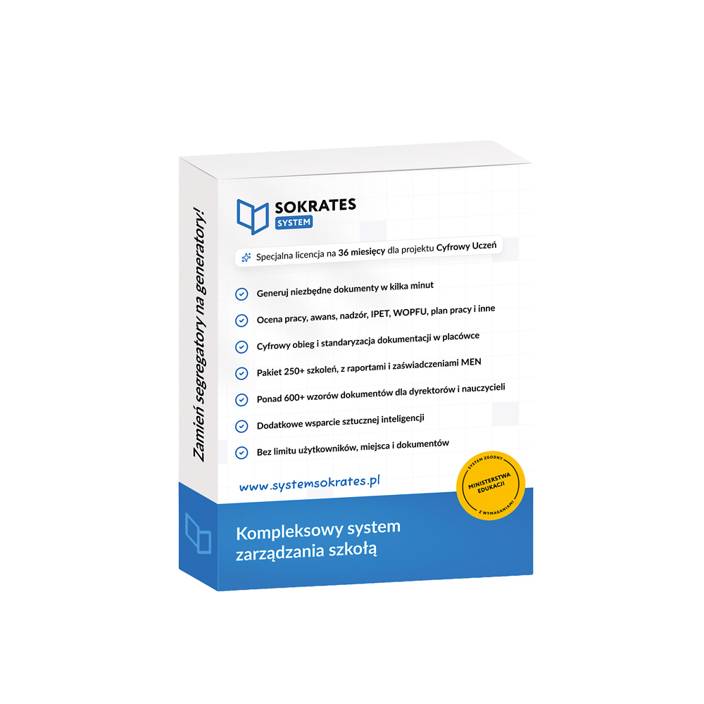 Sokrates ProManager + AI + EduSkill SZKOŁA