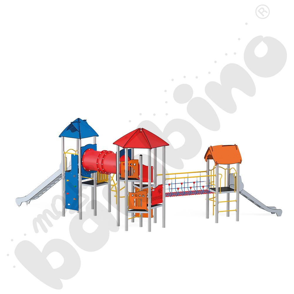 Orbis - baszta 14, metalowe słupy