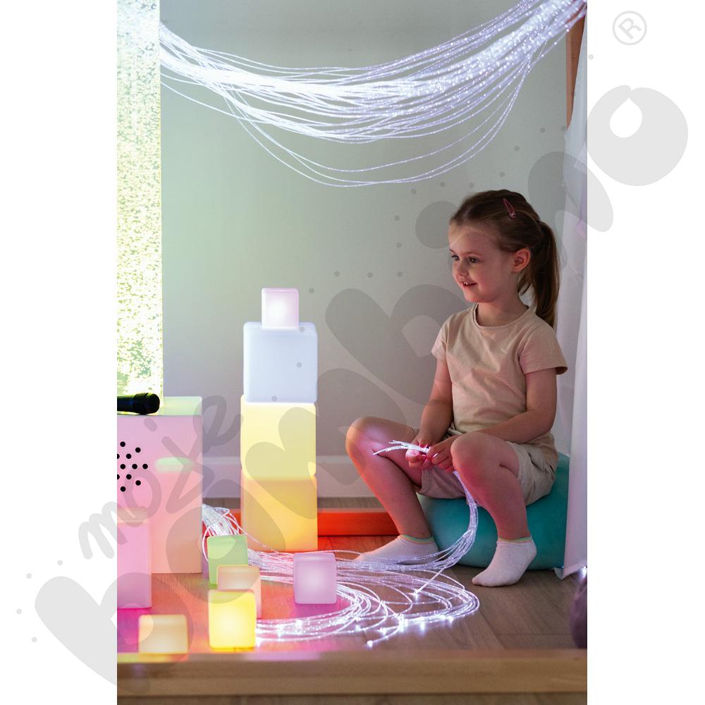 Podświetlane sześciany