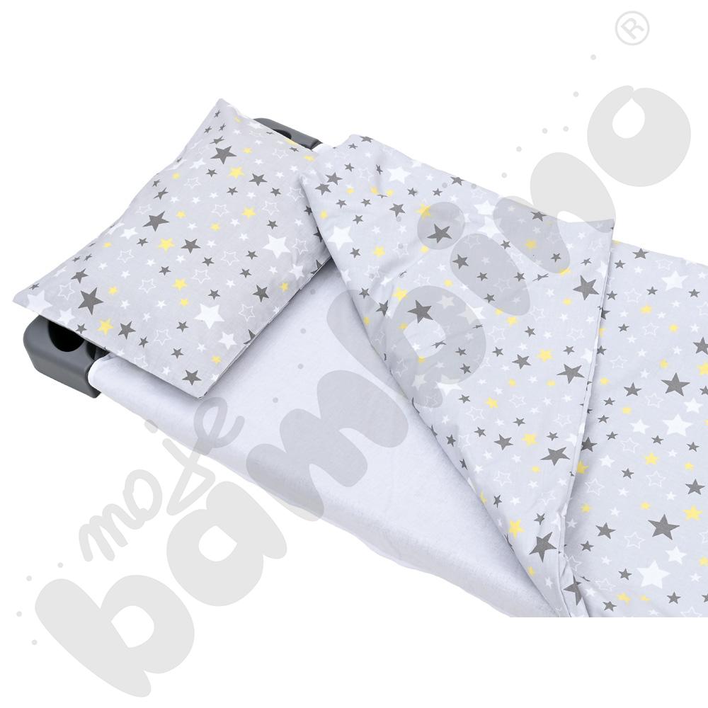 Komplet pościeli przedszkolnej - szary