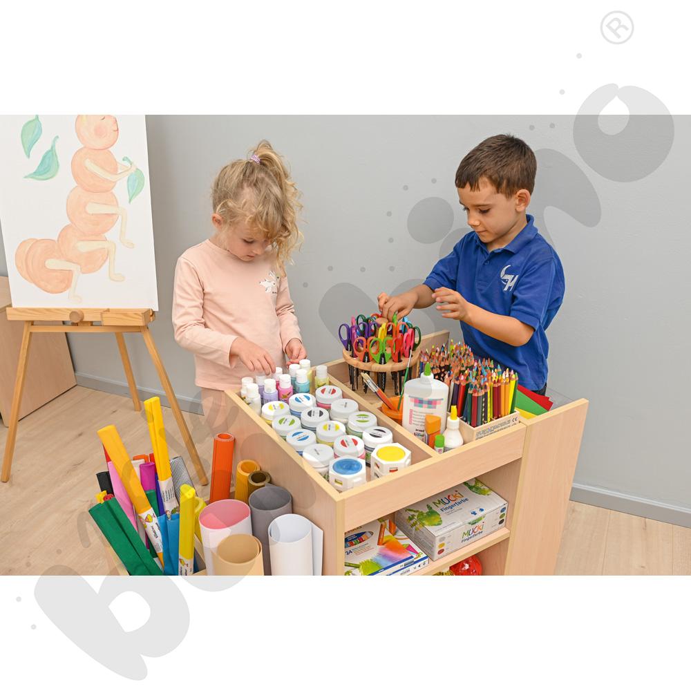 Szafka plastyczna niska