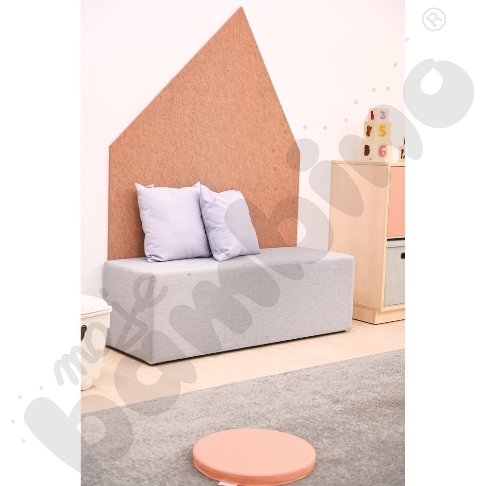 EKO dekor - domek duży - łososiowy