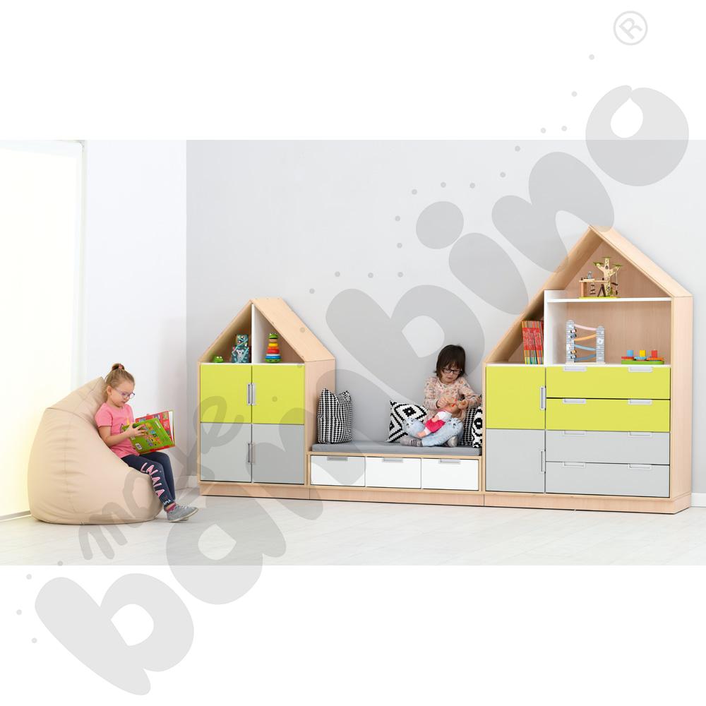 Quadro - zestaw 157, 90 st., skrzynia klon jasny