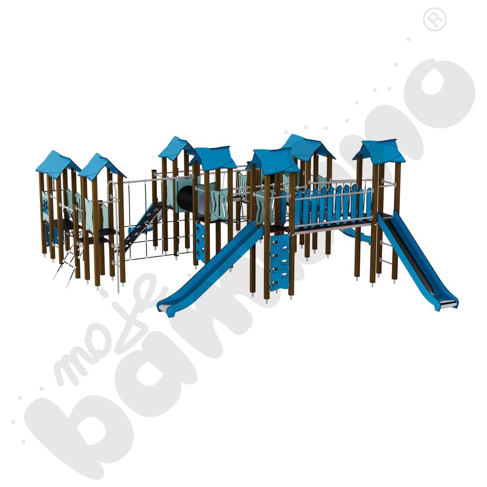 Zestaw Urbi 12, słupy drewniane B