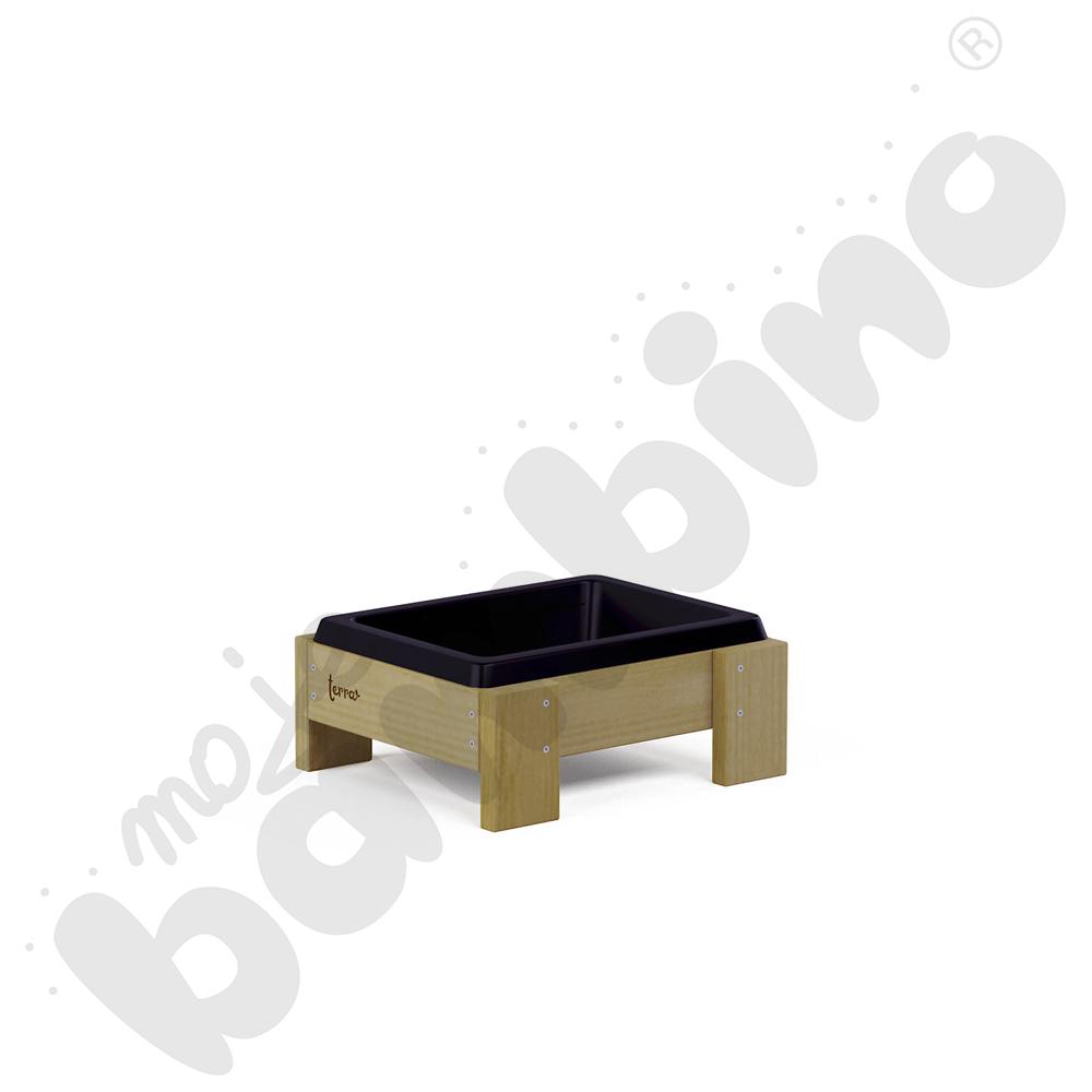 Donica Terra z pojemnikiem, niska z kotwami