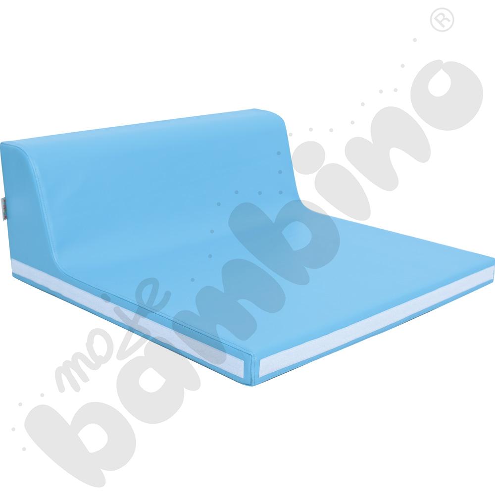 Kanapka leżaczek błękitna do kojca Siessta - MED