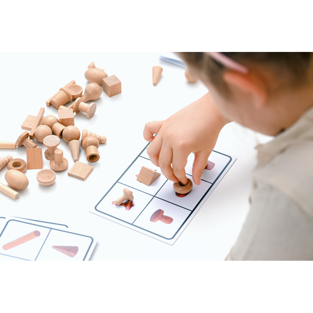 Tactile Bingo - priraď tvary