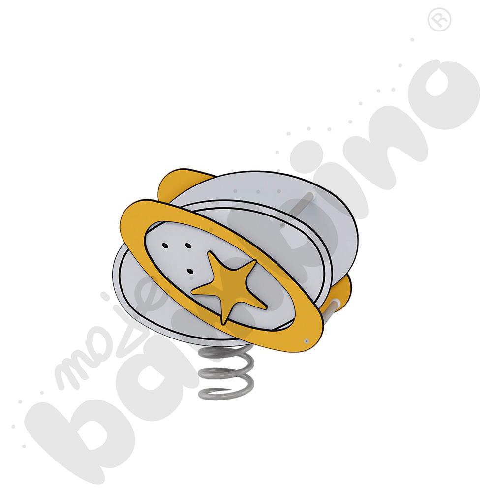 Sprężynowiec Spadająca Gwiazda na podstawie metalowej