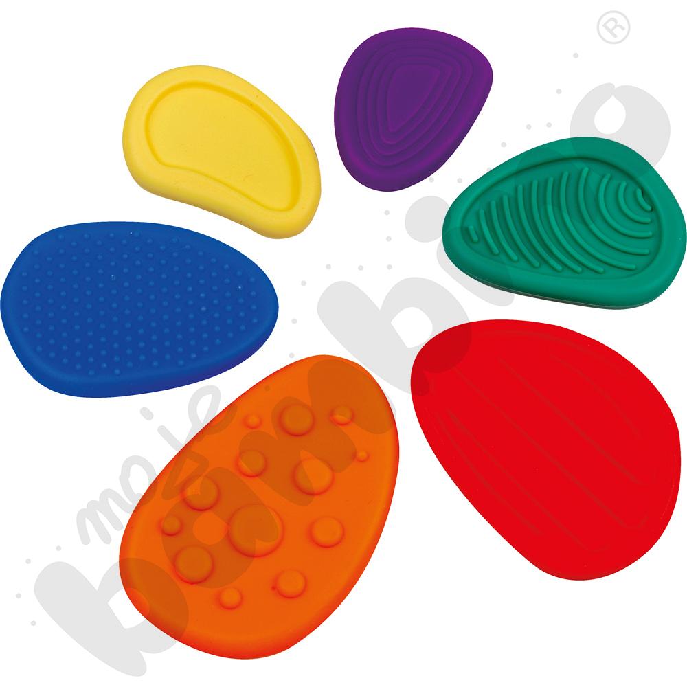 Sensoryczne kamienie, 6 szt.