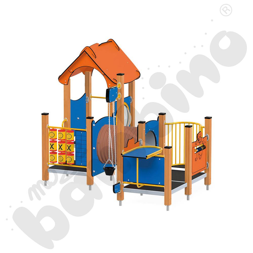 Quadro Baby - zestaw 12530, drewniane słupy