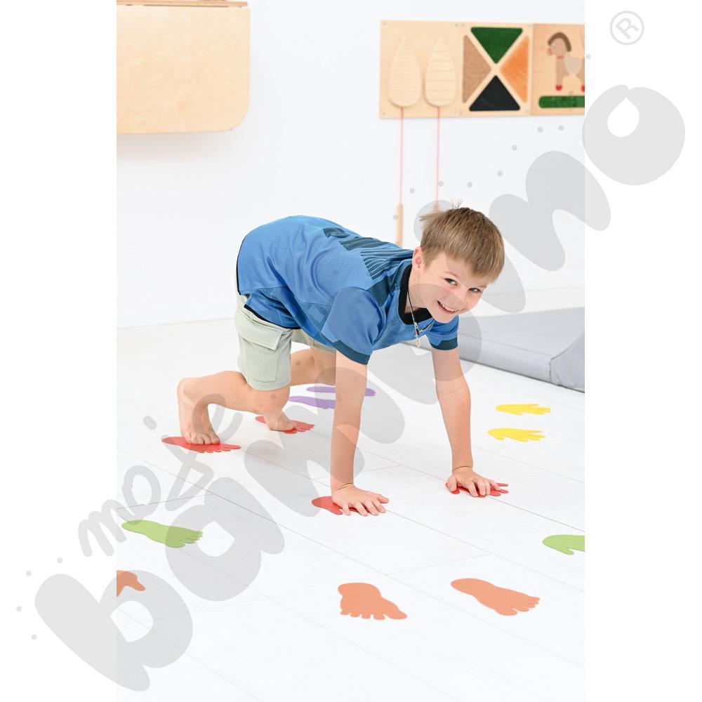 Fakturowe dłonie, 12 elem.