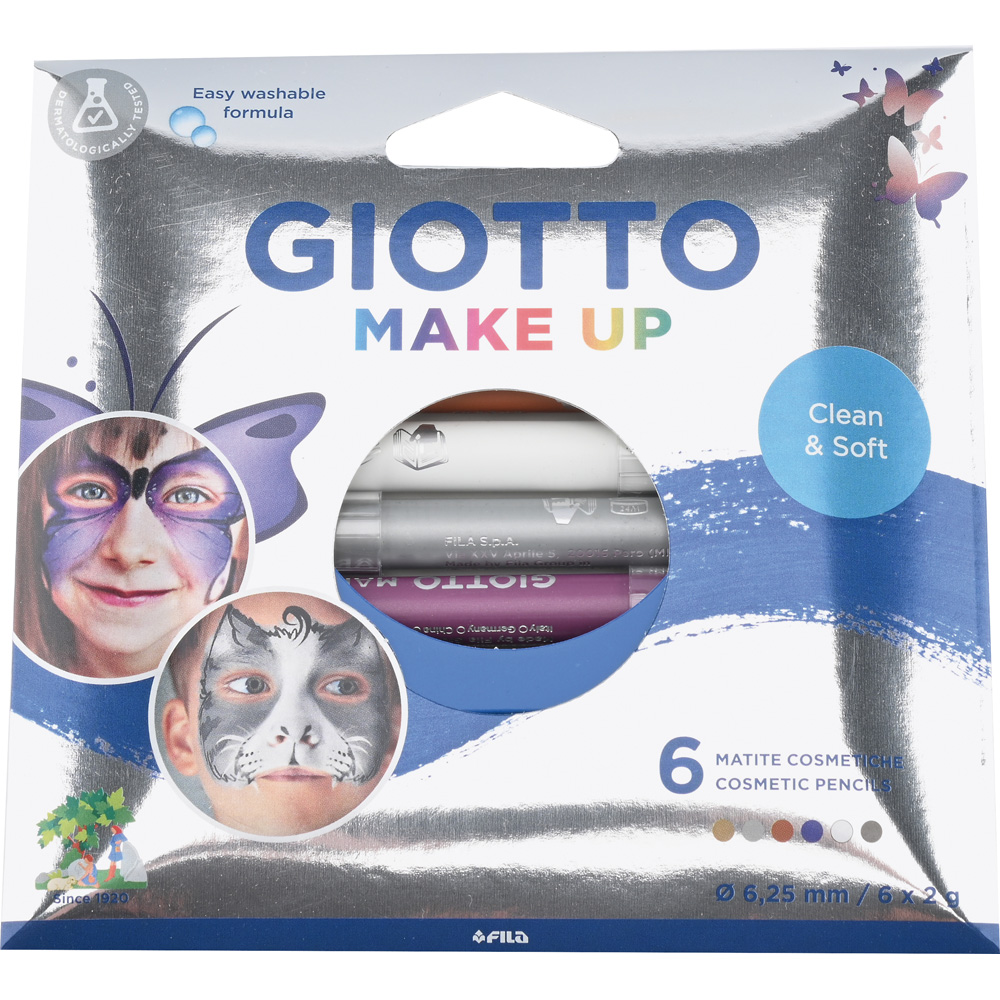 Giotto - farbičky pre maľovanie na tvár GLAMOUR