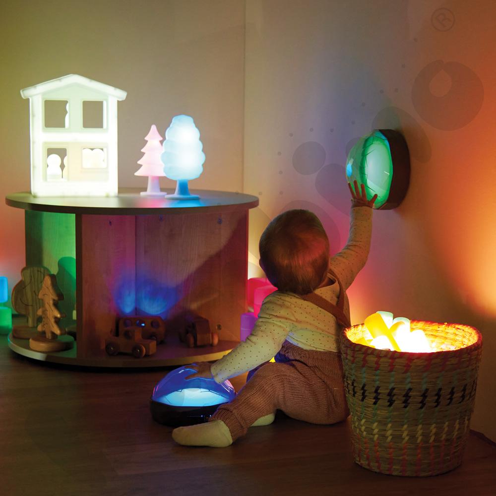 Podświetlane kopuły do nagrywania, 4 szt.