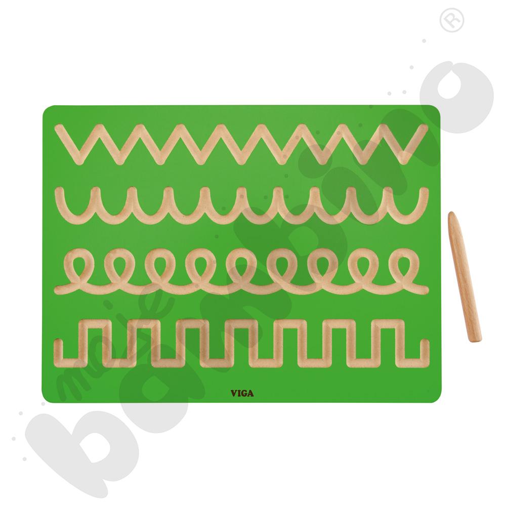 Tabliczka grafomotoryczna - wzory