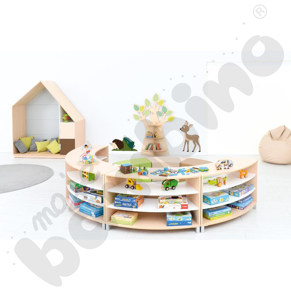 Quadro - zestaw 139, skrzynia klon jasny