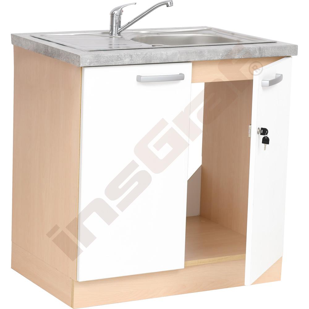 Kuchyňské linky Grande - Sestava 3, uzamykatelná