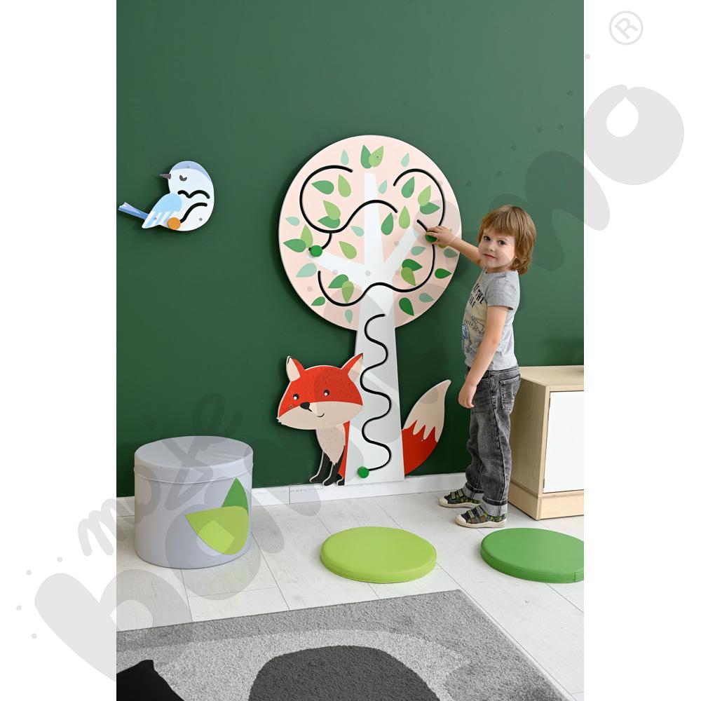 Przesuwanka Drzewo z lisem