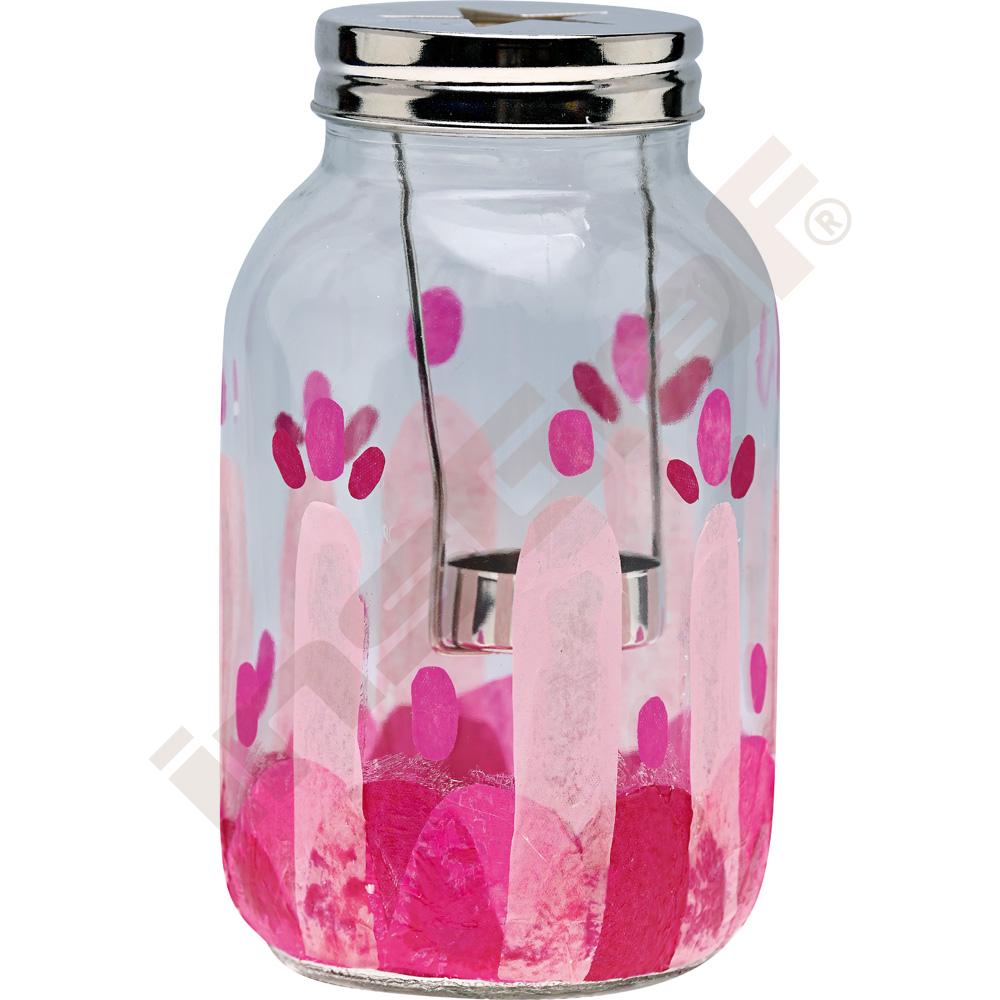Sklenený lampáš